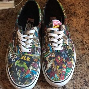 Marvel comic vans